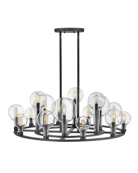 Alchemy LED Chandelier in Black