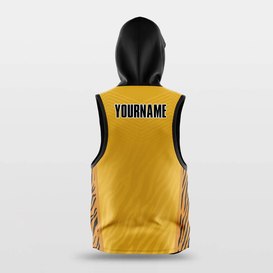 Animal Print - Customized Basketball Sleeveless Hoodies