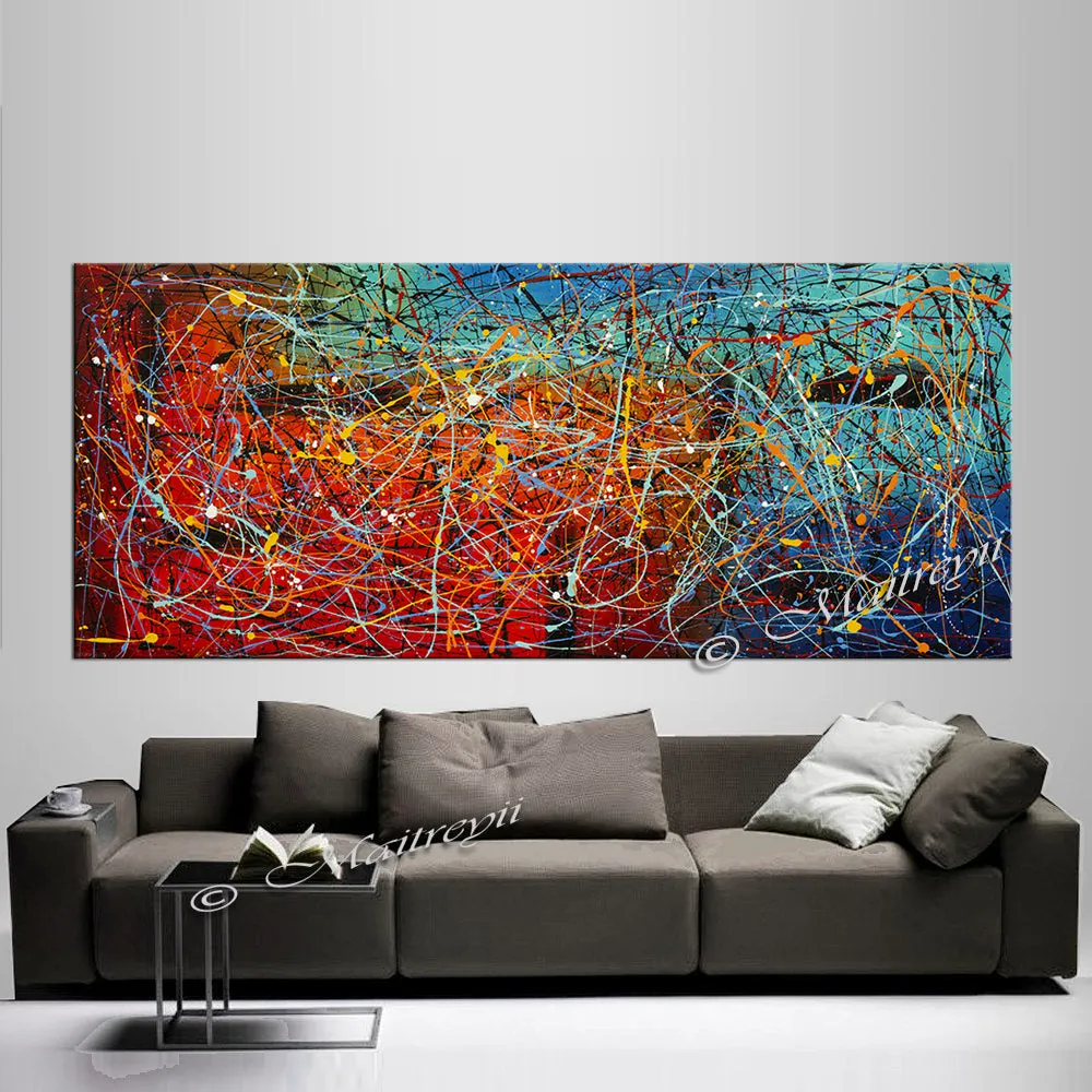 Contemporary Wall Art – Large Modern Art - Vintage Beauty 43