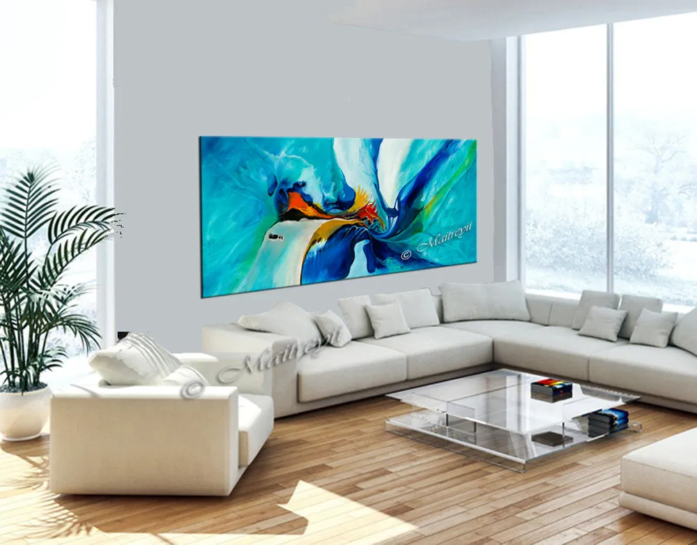 Large Modern Art Oil Painting on Canvas - Modern Wall Art - Amazing Abstract 7