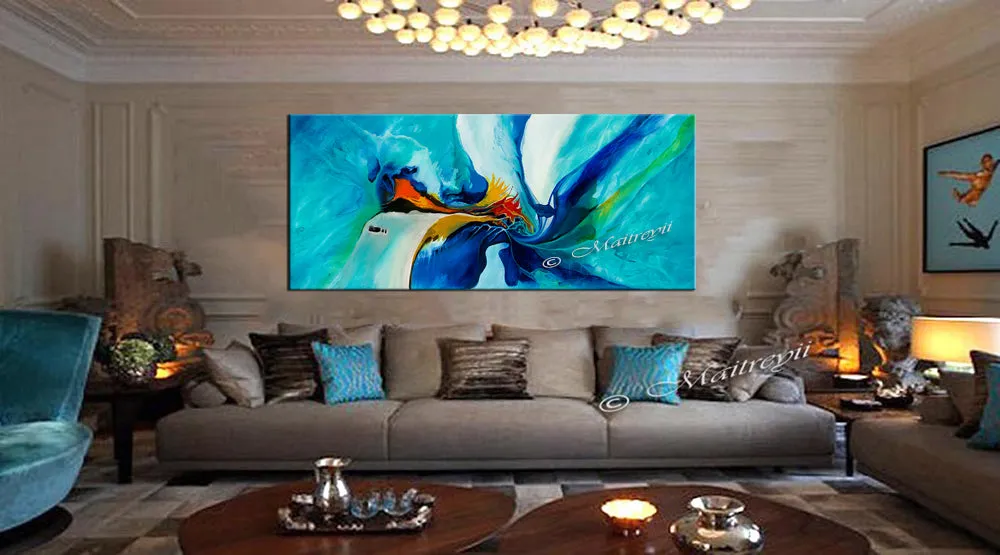 Large Modern Art Oil Painting on Canvas - Modern Wall Art - Amazing Abstract 7