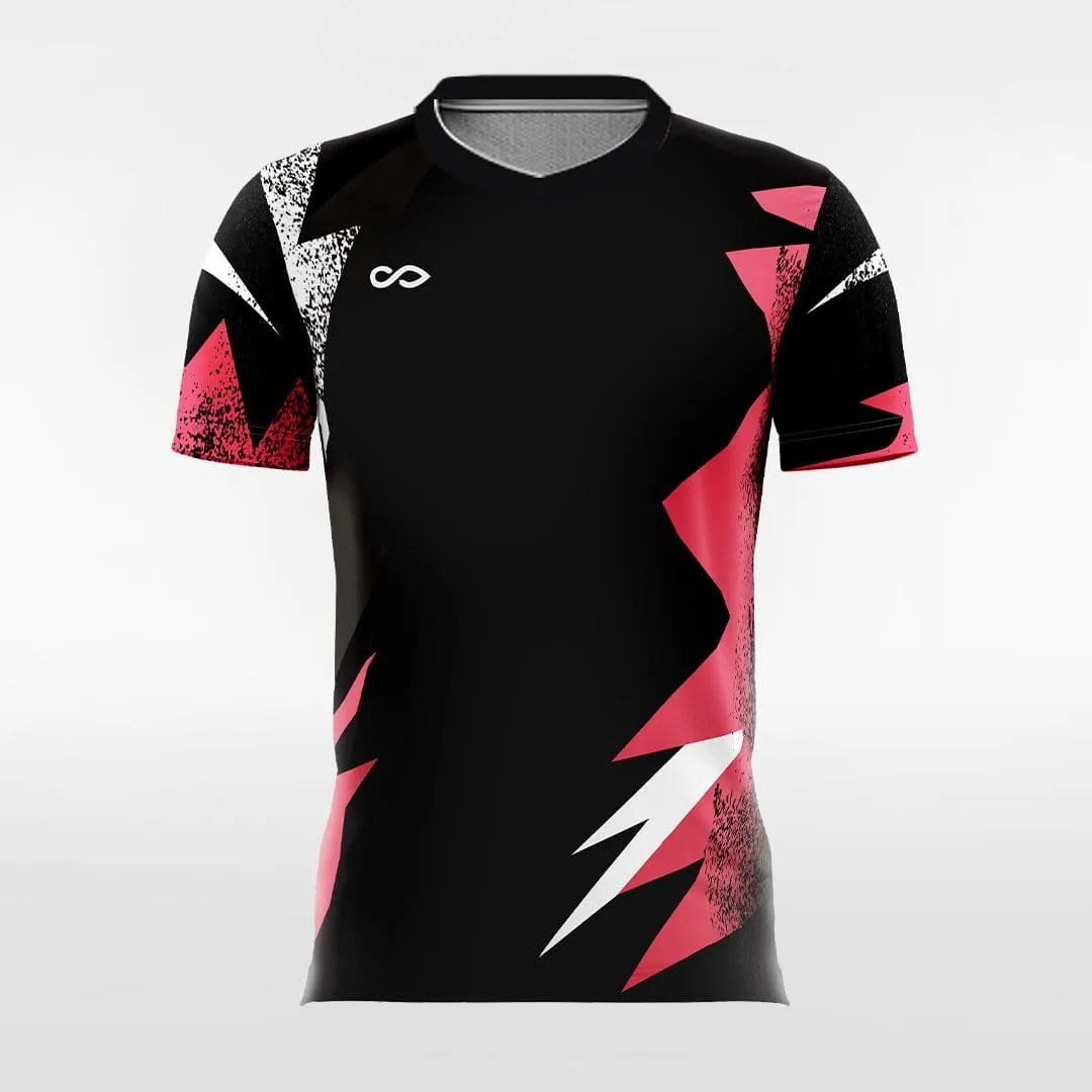 Light And Shadow - Customized Men's Sublimated Soccer Jersey