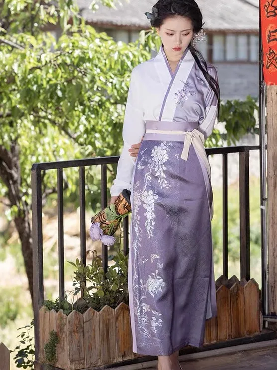 Lumiya Iridescent Modern Song Style Hanfu