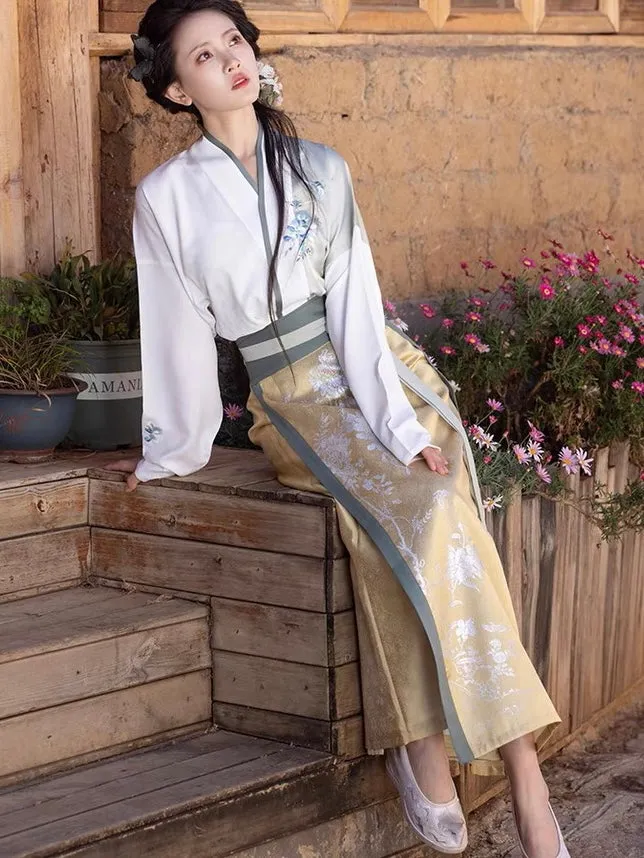 Lumiya Iridescent Modern Song Style Hanfu