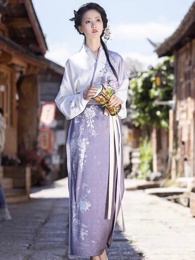 Lumiya Iridescent Modern Song Style Hanfu