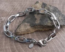 Modern Chrome Bracelet