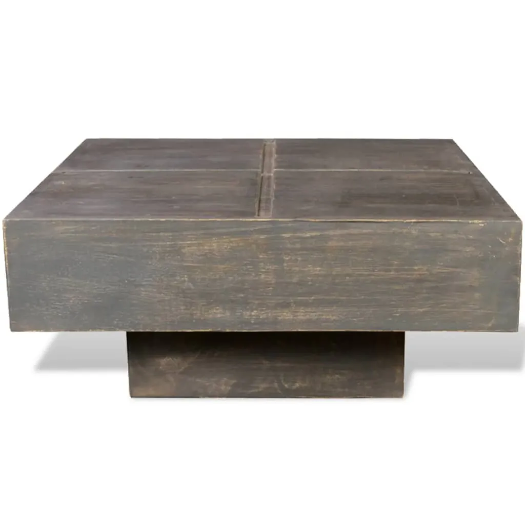 Modern Luxury Modern Dark Brown Coffee Table