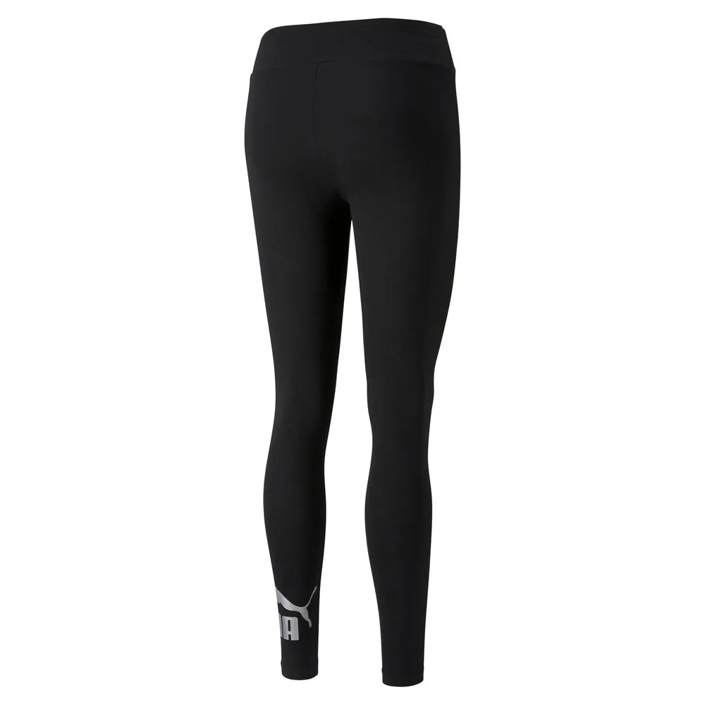 PUMA ESSENTIALS  METALLIC WOMEN'S LEGGING BLACK