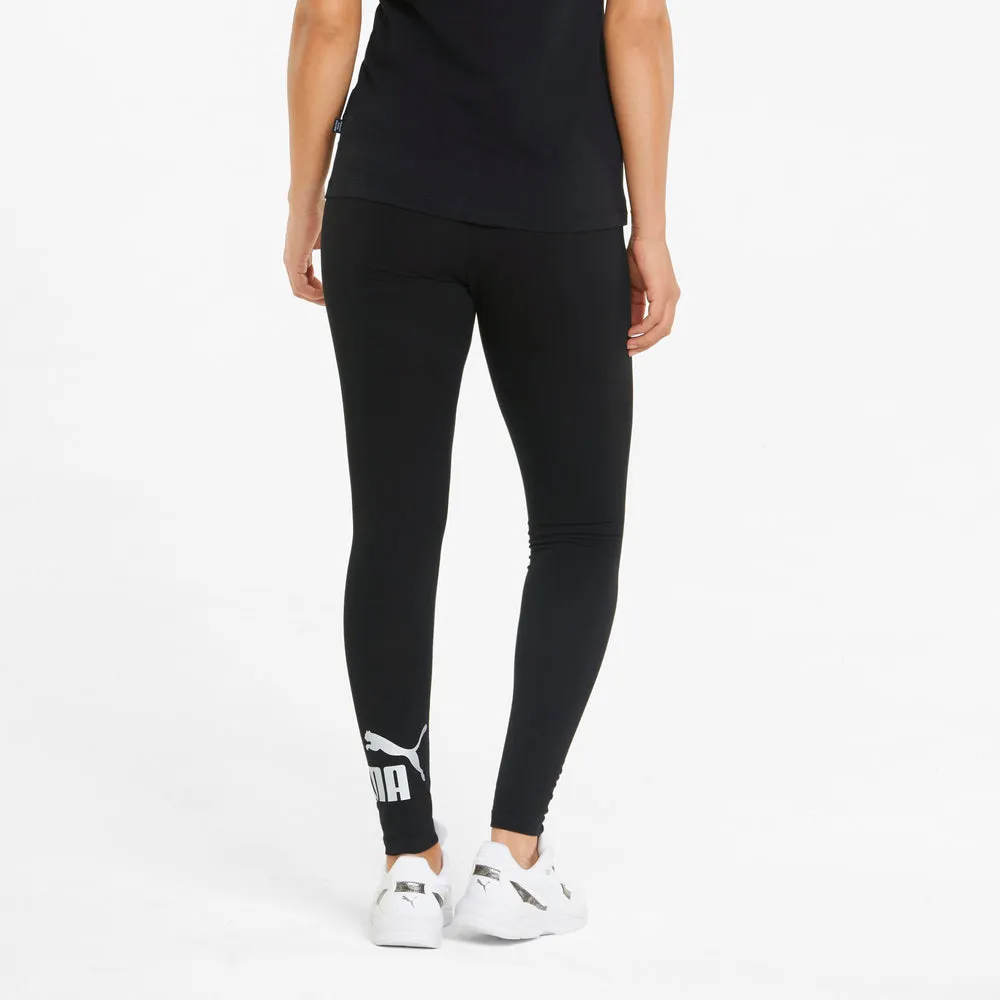 PUMA ESSENTIALS  METALLIC WOMEN'S LEGGING BLACK