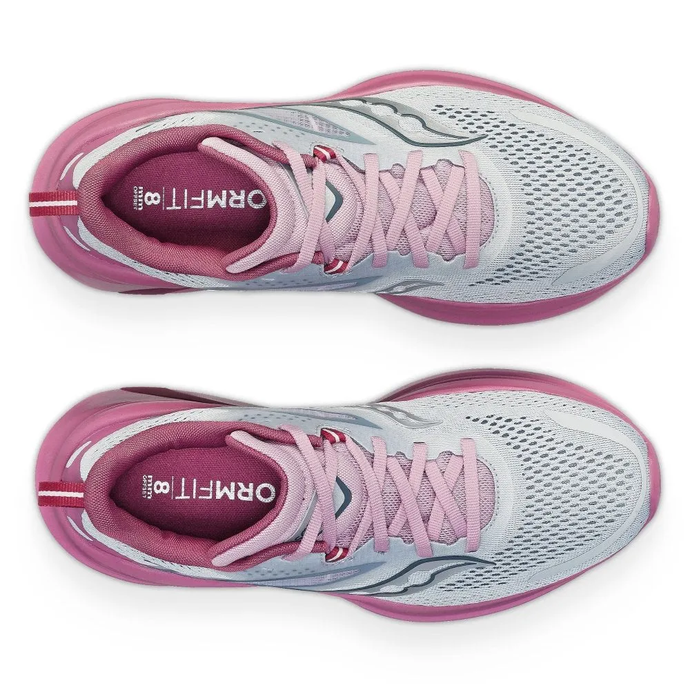 Saucony Women's Omni 22 - Cloud/Orchid (Wide Width)