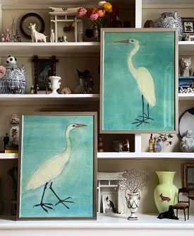 'White Egrets' -per piece