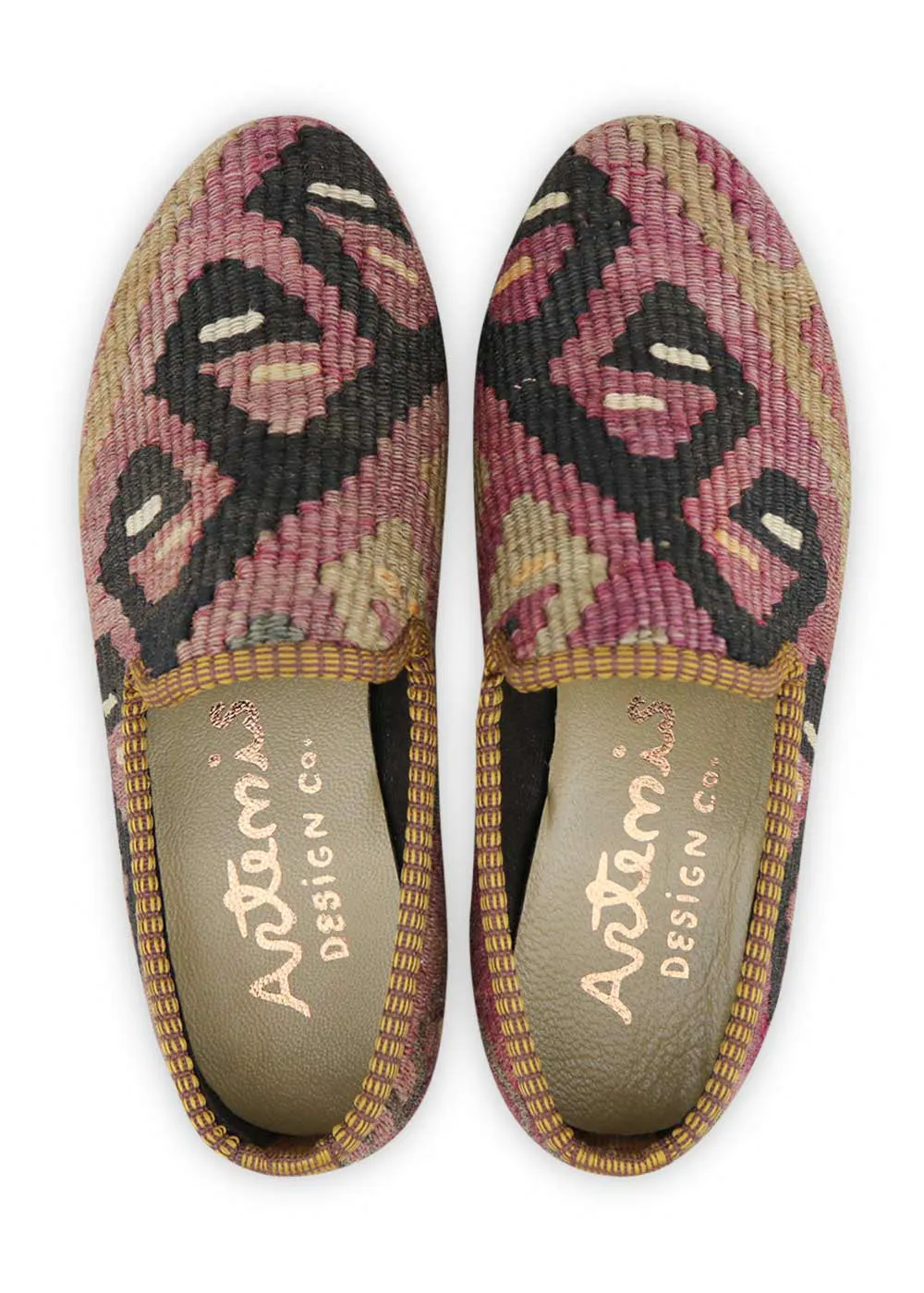 Women's Kilim Smoking Shoes -  Size 6.5