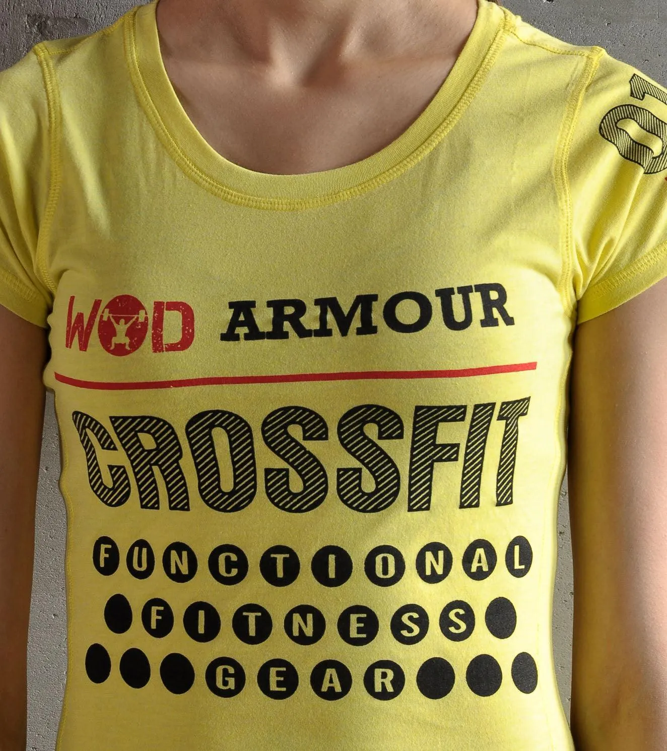 Women's Training T-shirt (Yellow)