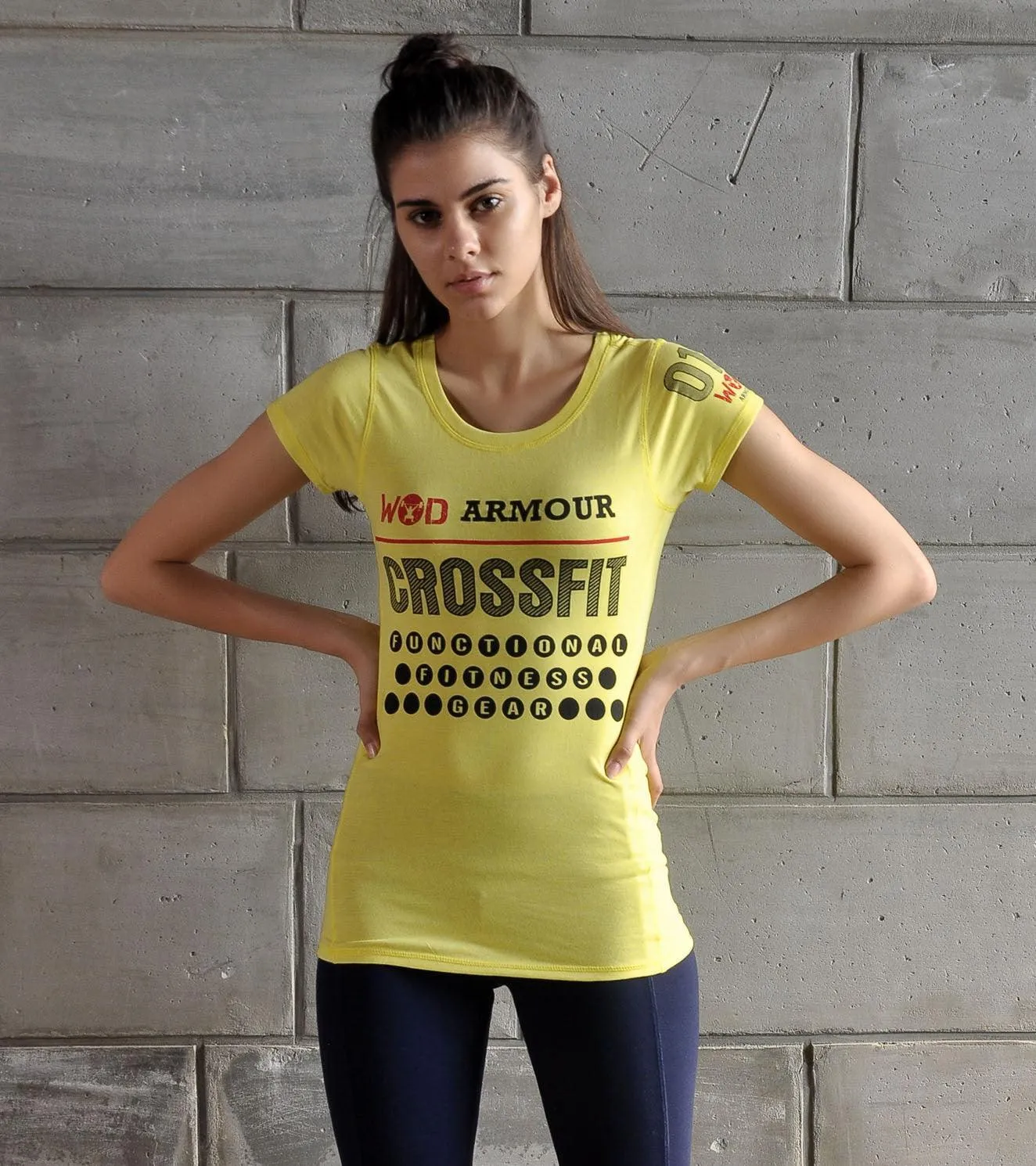 Women's Training T-shirt (Yellow)